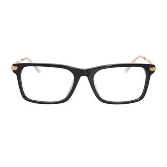 Bottega Veneta BV1040OA001 Rectangle Full Rim Eyeglasses - Black