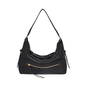 Jerome Dreyfuss Shoulder Bags, female, Black, Size: ONE SIZE Lucky Hobo Large