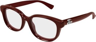 Gucci Gg 1978O 007 Optisch montuur - Dames - Brillen - Rood - 54 MM - Accessoires