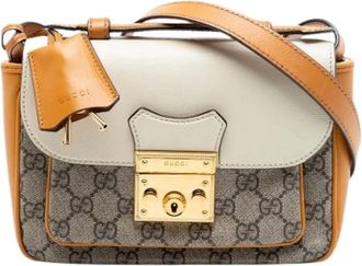 Gucci Pre-owned Cross Body Bags, female, Multicolor, Size: ONE SIZE Pre-owned Vintage Satchel
