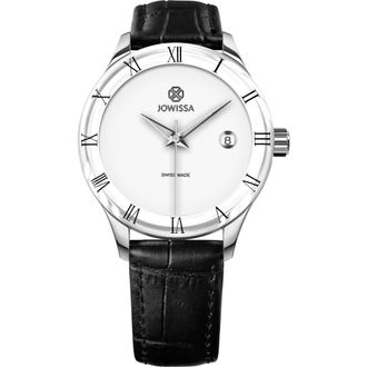 Jowissa Horloges - Dames - Horloges - Zwart - ONE Size - Leer - Accessoires