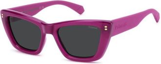 Polaroid PLD 6242/S/X Polarized MU1/M9 Womens Sunglasses Pink Size 54