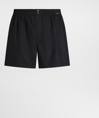 Dolce & Gabbana Logo-print Poplin Boxer Shorts - Man Multicolor 3