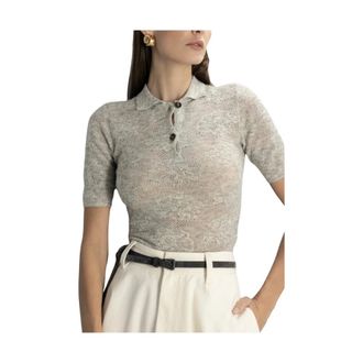 Brunello Cucinelli Dames, Tops, Beige, Maat: XS Zijde