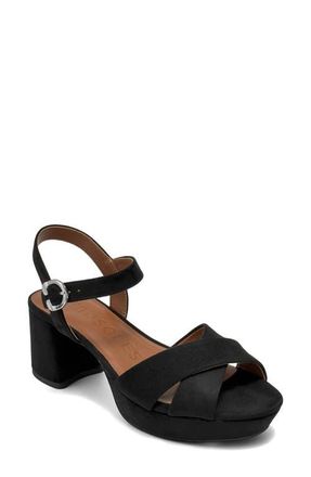Aerosoles Cosmos Sandal - Wide Width Available in Black/Black Suede at Nordstrom, Size 5.5