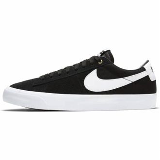 Nike Mens Sb Zoom Blazer Low Pro Gt Sneakers In Black/white