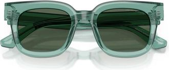 Emporio Armani Ea 4271 Zonnebril - unisex - Zonnebrillen - Groen - 47 MM - Accessoires