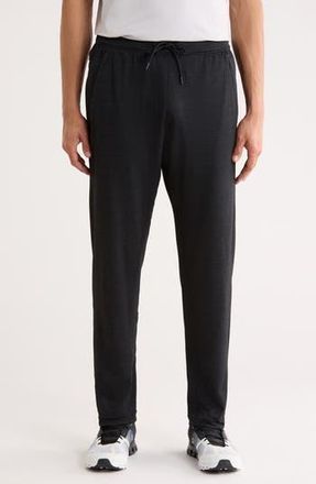 Reigning Champ Solotex Mesh Tiebreak Slim Joggers in Heather Black at Nordstrom Rack, Size X-Large