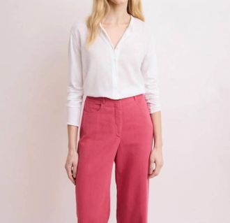 Hartford Taha Knitted Shirt Top In White