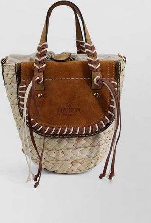 Cuba Lab habanera cuoieria woven bucket bag sanpa