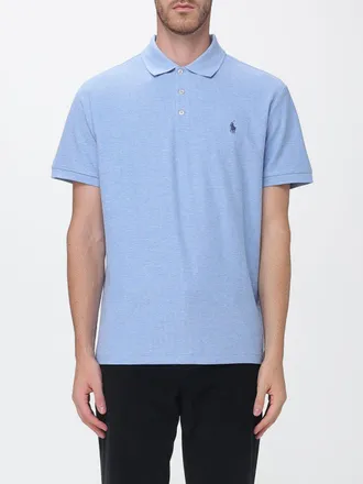 Polo Ralph Lauren Polo in maglia di cotone a maniche corte con logo Pony ricamato