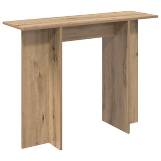 vidaXL Mesa Consola Roble Artesanal 100 X 30 X 75 Cm Vidaxl