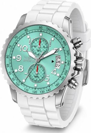 Invicta Specialty Chronograph Quartz Light Green Dial Mens Watch 69790