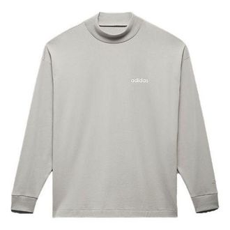 adidas Basketball Long Sleeve Tee Grey IA3423