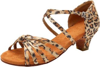 Generic 4c Boy Shoes Sandals Girls Kids Baby Ballroom Latin Dancing Tango Toddler Shoes Baby Girl Size 1 (Beige, 36)