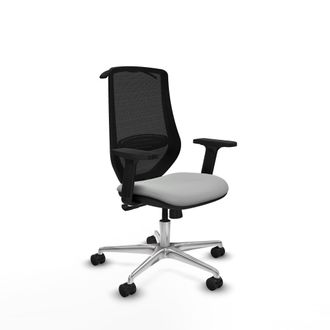 Piqueras y Crespo Piqueras Y Crespo Mardos Silla De Oficina Gris Claro
