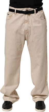 Dolce & Gabbana Mens Jeans Beige
