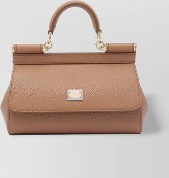 Dolce & Gabbana sicily mini leather shoulder bag