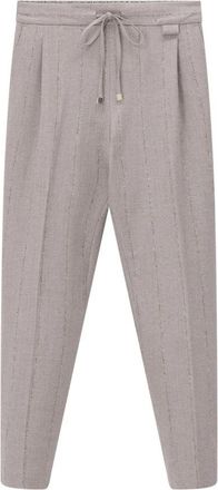 Fabiana Filippi Rechte broek - Dames - Straight fit broeken - Grijs - S - Broeken
