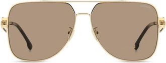 Carrera 3100/S Zonnebril - Dames - Zonnebrillen - Geel - 63 MM - Accessoires