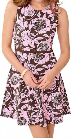 Lilly Pulitzer Vivette Mini Dress In Conch Shell Pink Marni