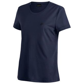 Maier Sports Waltraud H/S Funktionsshirt f&uuml;r Damen | blau