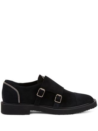Giuseppe Zanotti Scarpe Johnny Monkey con zip - Nero