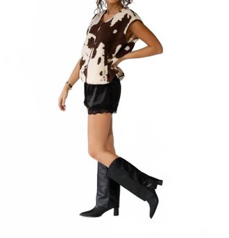 Matisse Footwear Womens Walker Foldover Boot In Black