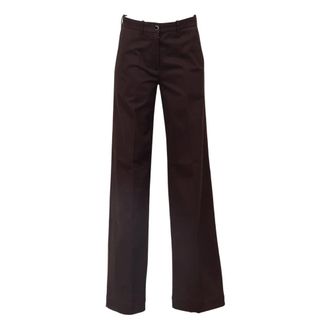 Nine In The Morning Donna, Pantaloni, Marrone, W27, new