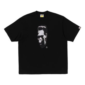 A Bathing Ape City Camo Frankenstein Relaxed Fit T-Shirt Black 1L80-110-317-BLK