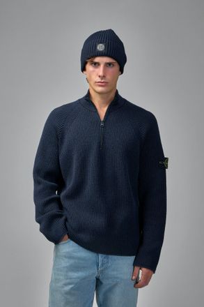 Stone Island Long Sleeve Slim Fit Polo Shirt