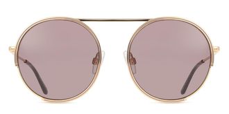Ana Hickmann HI3082 13A Womens Sunglasses Gold Size 54