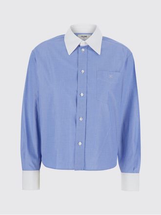 Celine Shirt Woman color Gnawed Blue