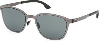 Ic! Berlin IC0059 Anton 02R Mens Sunglasses Grey Size 54