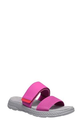 Prop&eacute;t TravelActive Allegra Slide Sandal in Grey/Fuchsia at Nordstrom, Size 8.5