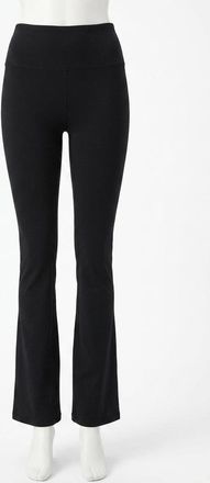 Spanx Booty Boost Flare Pant In Very Black