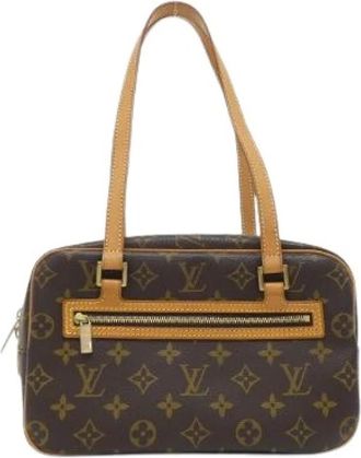 Louis Vuitton Pre-owned Monogram Schoudertas - Dames - Vintage Schoudertas - Bruin - ONE Size - Vintage