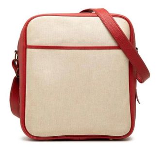Herm&egrave;s Pre-owned Victoria - Dames - Pre-owned - Beige - Maat: ONE Size Leer