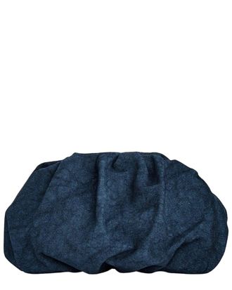 Rebecca Minkoff Ruched Denim Clutch