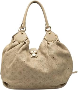 Louis Vuitton Pre-owned Handbags, female, Beige, Size: ONE SIZE Pre-owned Vintage Shoulder Bag