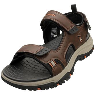 Skechers Mens PREWITT RIGDON Sandal, Brown, 9.5
