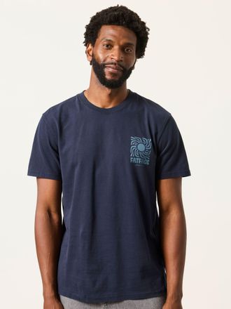 Fat Face FatFace Navy Fistral Graphic T-Shirt