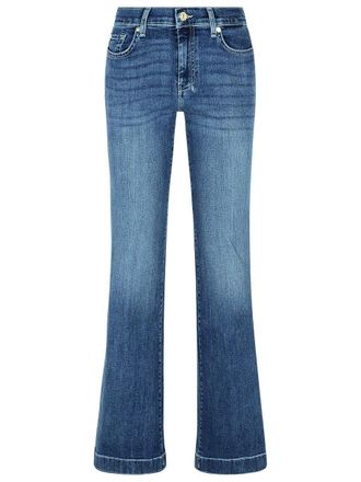 7 For All Mankind Dojo Soho Light Blue Denim Jeans