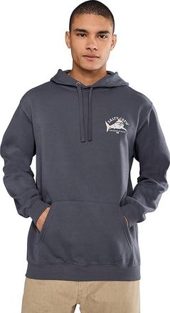 Salty Crew Lurking Fleece Mens Sweatshirt Charcoal : 2XL, Cotton/Fleece/Polyester
