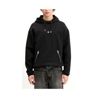 HUGO BOSS Heren, Sweatshirts & Hoodies, Zwart, Maat: L Katoen