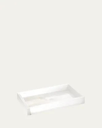 Labrazel Hielo White Onyx Tray