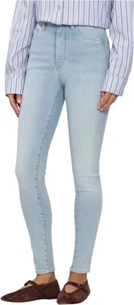 Calvin Klein Jeans, Dames, Blauw, W28, Katoen, High Rise Skinny Jeans