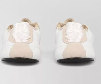 Repetto low top sneakers two tone rubber sole