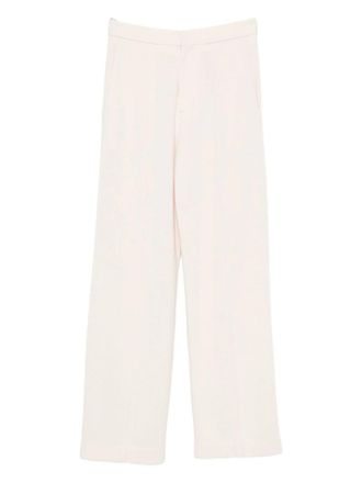 Forte_Forte Forte_Forte Wool Viscose Twill Regular Waist Pants Clothing