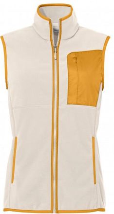 Vaude Rosemoor Fleece Vest Fleecegilet für Damen | beige
